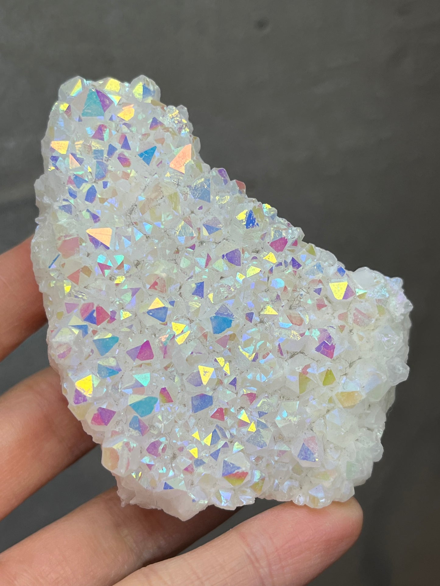 Aurakrystall Gruppe Regnbue