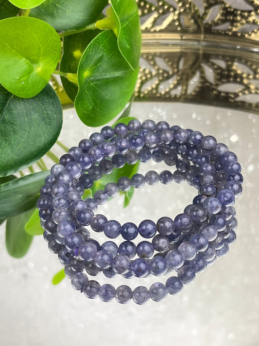 Iolitt bracelet 5mm+ (wraps around arm 3 times)