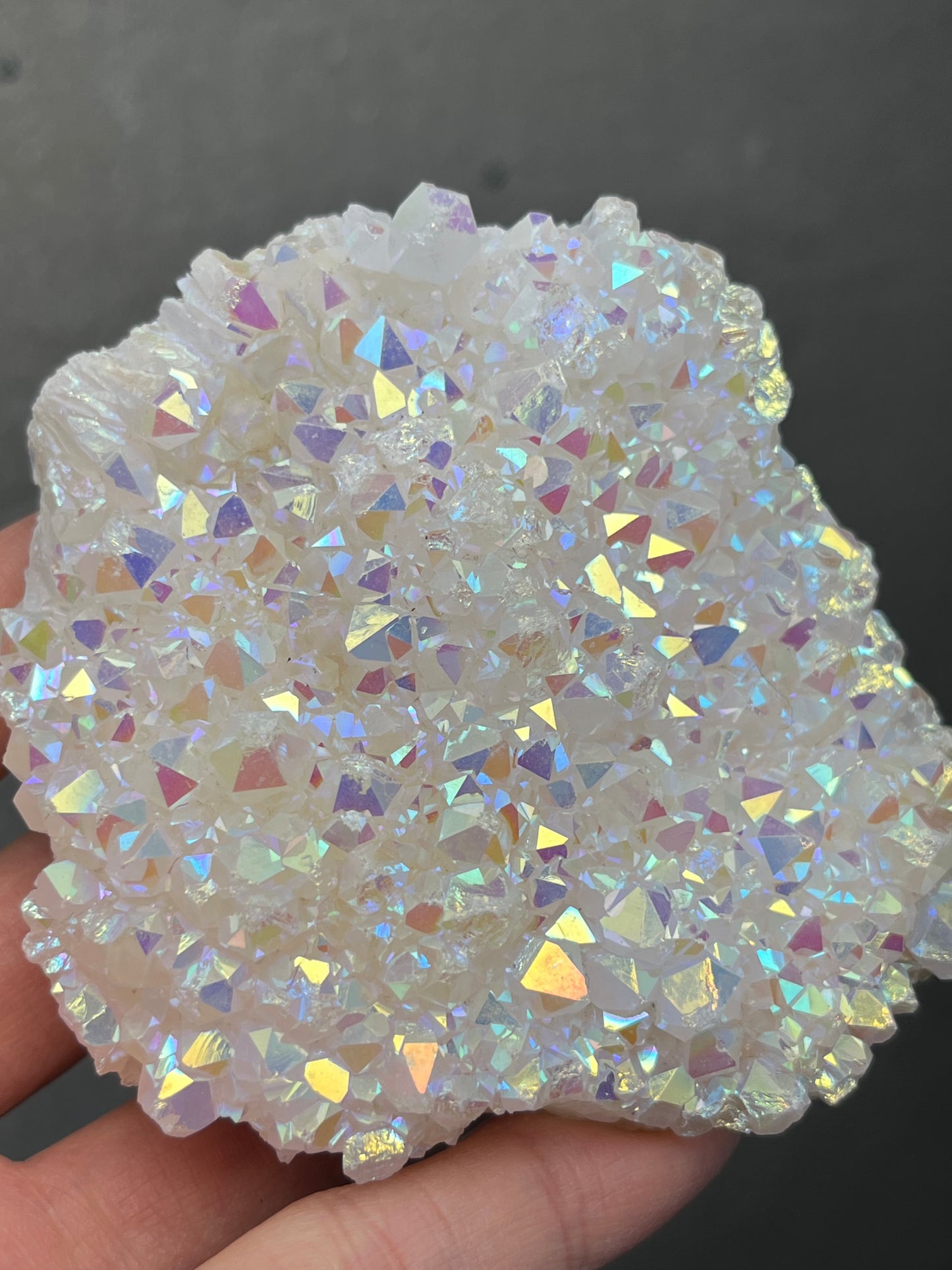 Aurakrystall Gruppe Regnbue