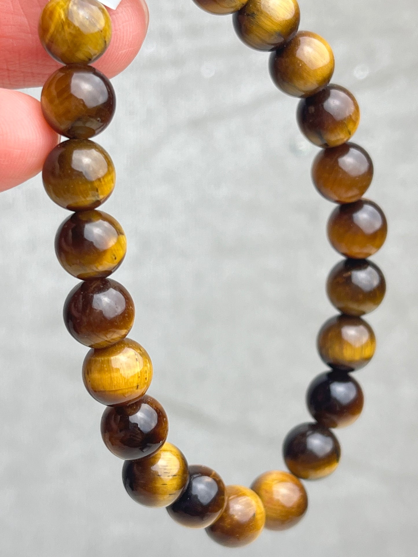 Tigerøye armbånd 8+