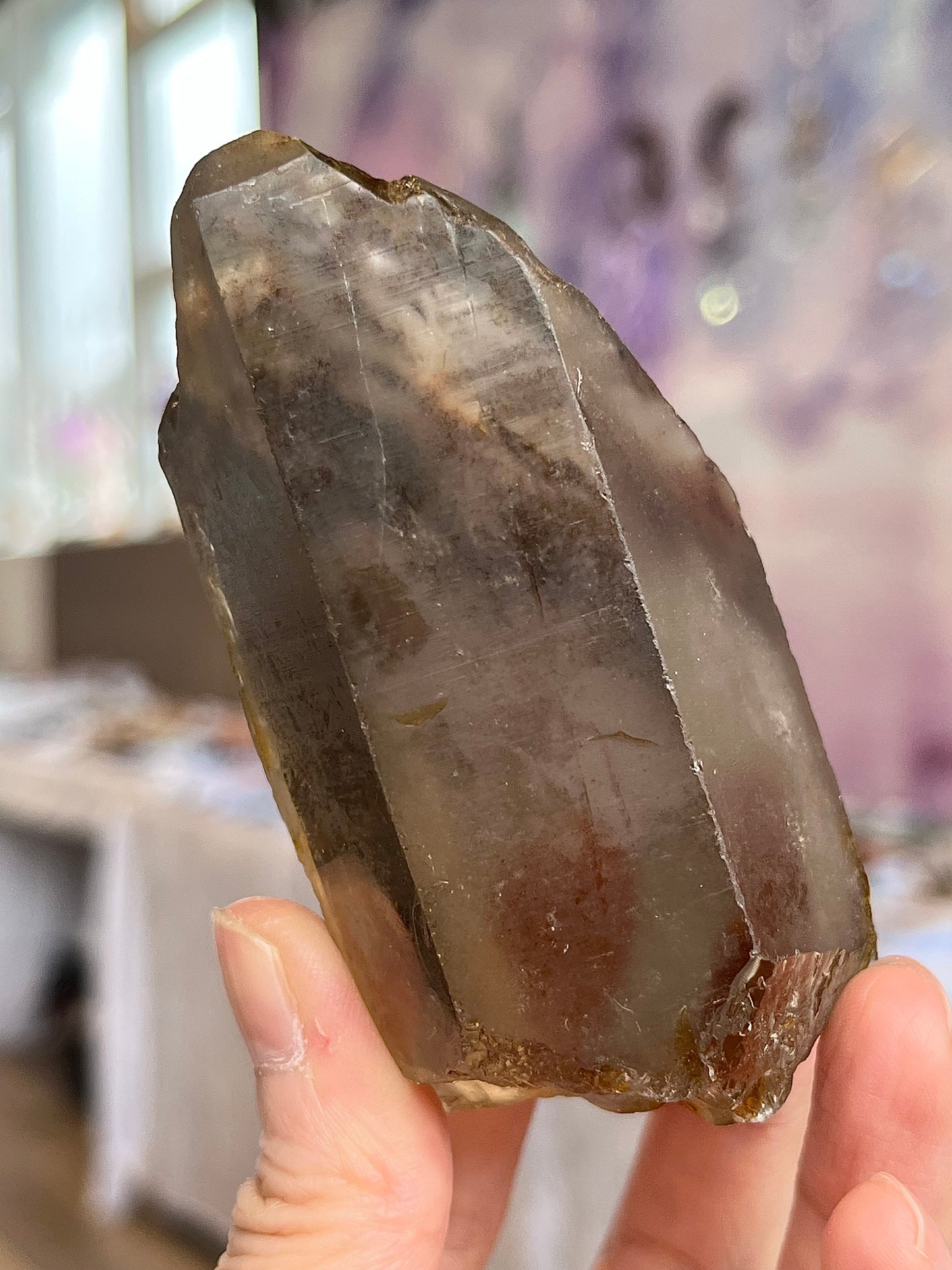 Natural Smoky Quartz Point