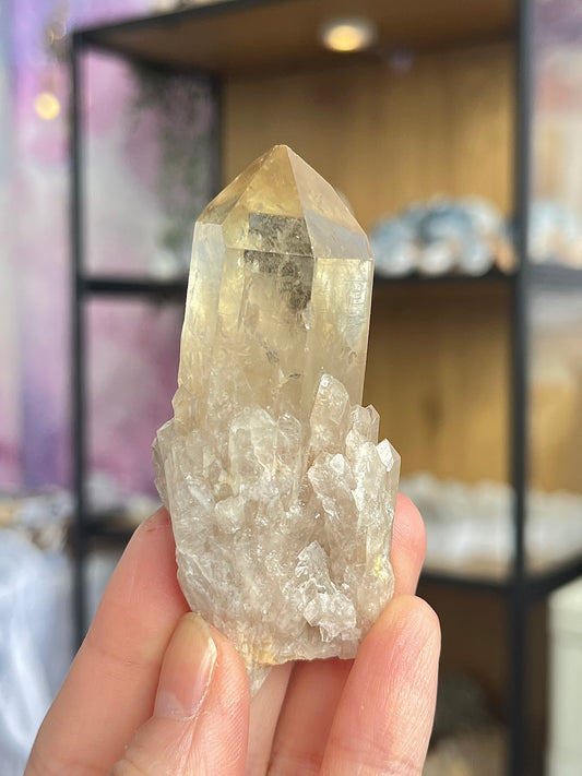 Naturlig citrin fra Kongo (Kundalini citrin)