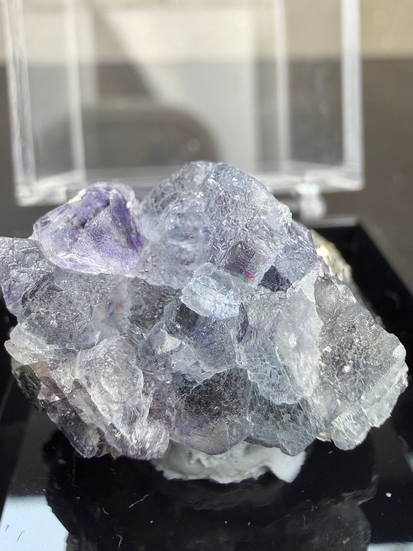 Fluorite with box