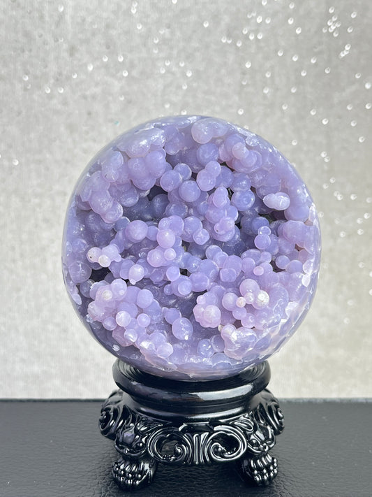 Grape Agat kule (Botryoidal kalsedon), God kvalitet