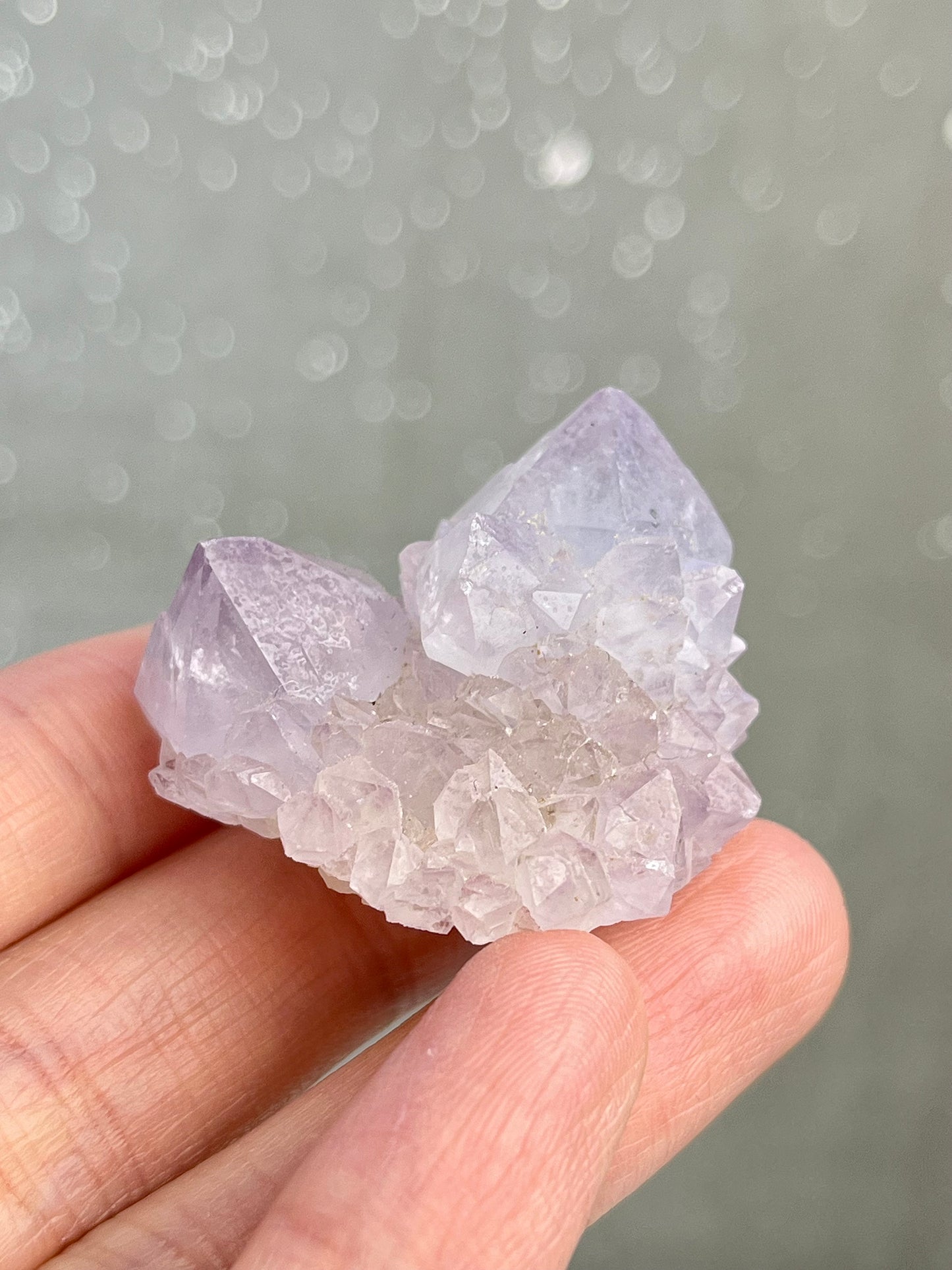 Ametyst kaktuskvarts (spirit quartz)