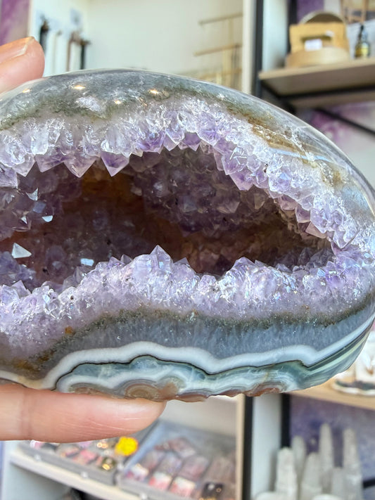 Ametyst geode