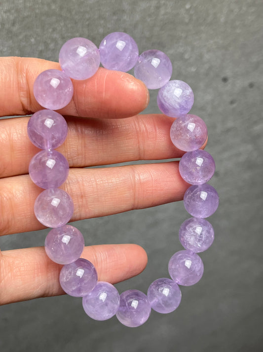 Ametyst armbånd 11mm+