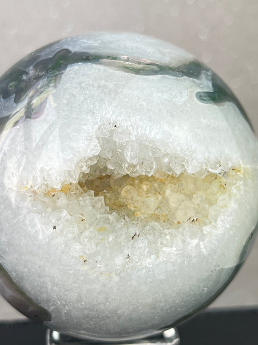 Druzy Mose Agat kule