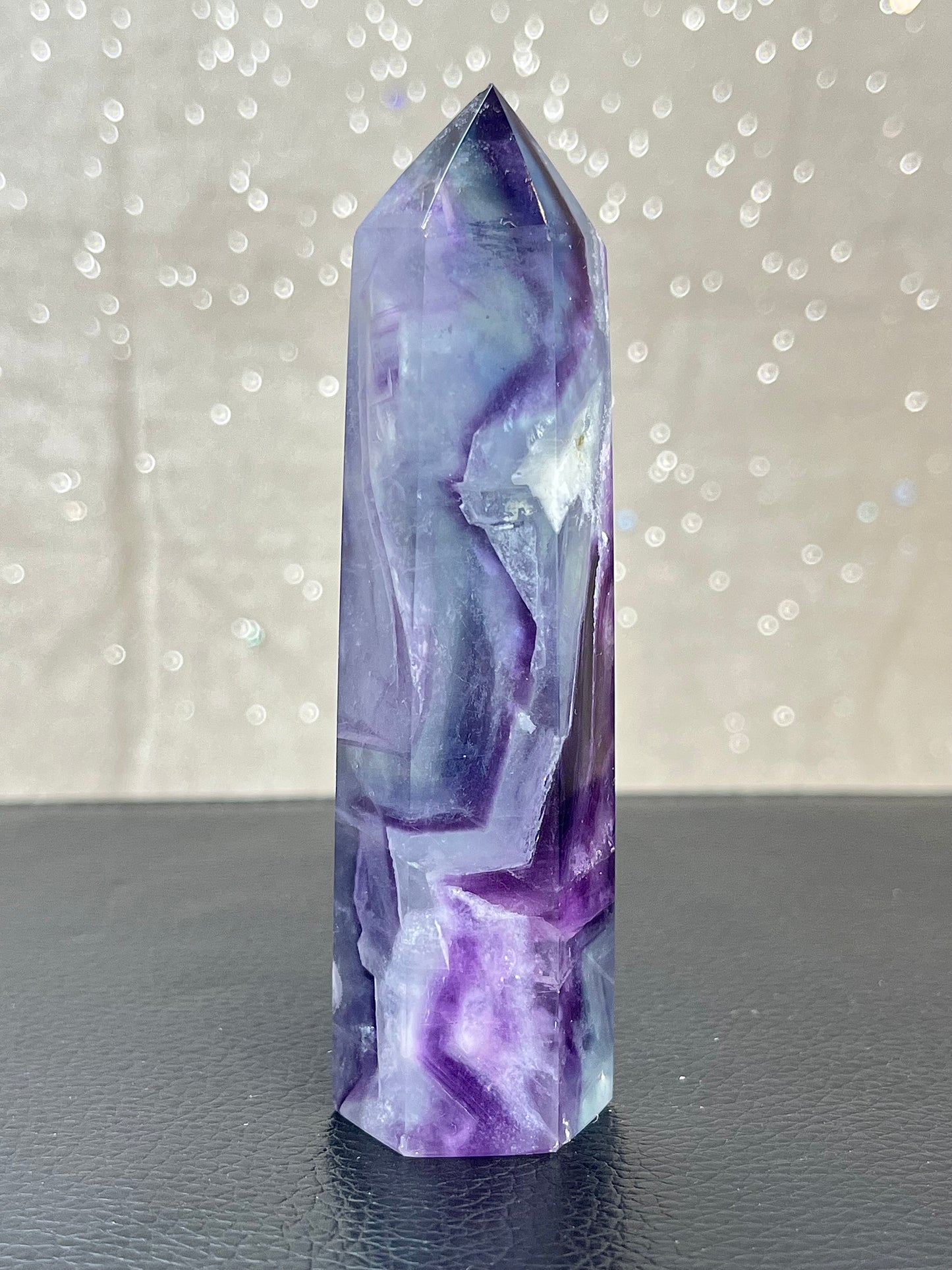 Rainbow Fluorite tower