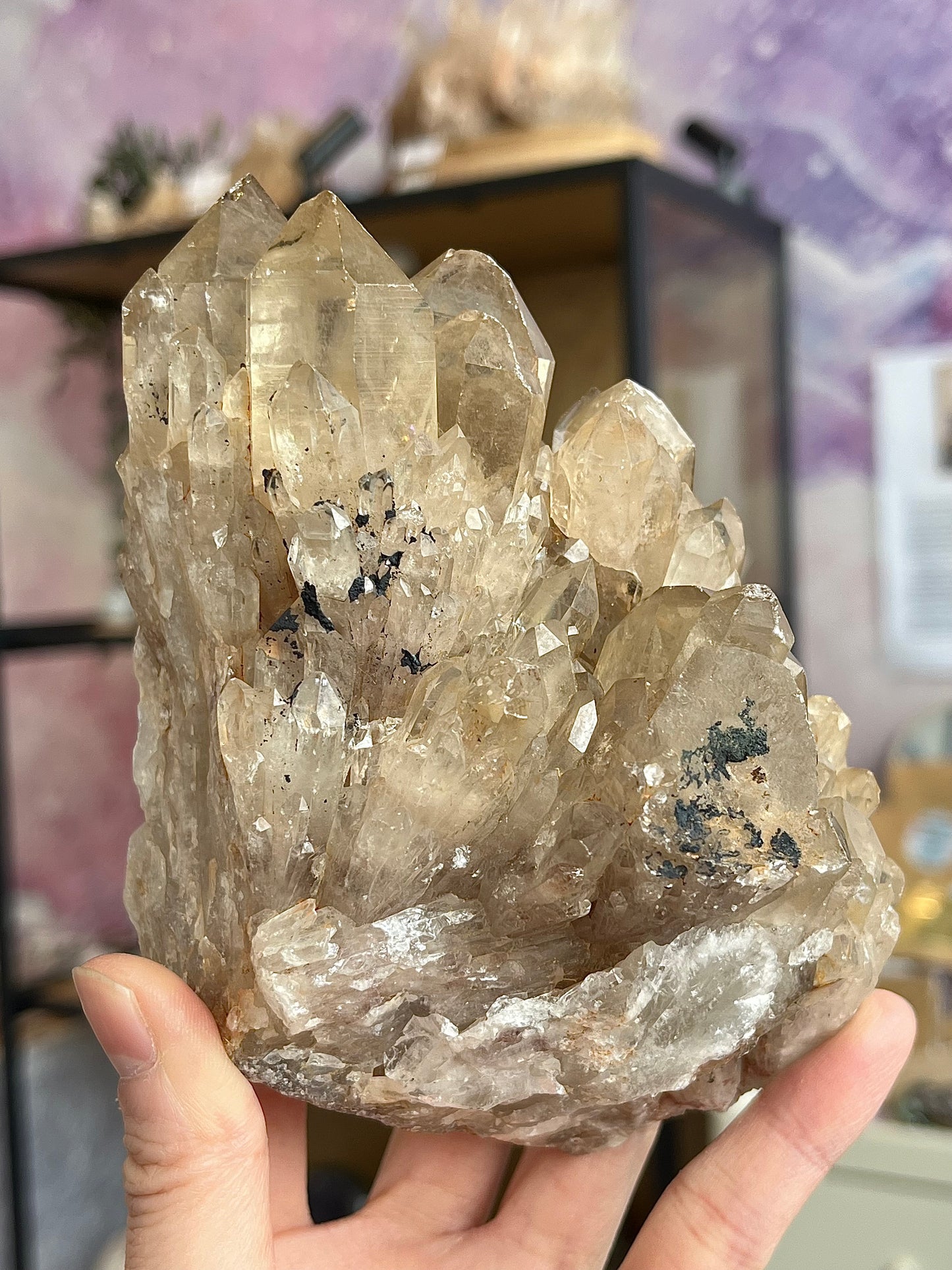 Naturlig citrin fra Kongo (Kundalini citrin) XL