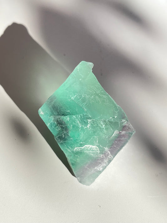 Fluoritt Oktaeder XL