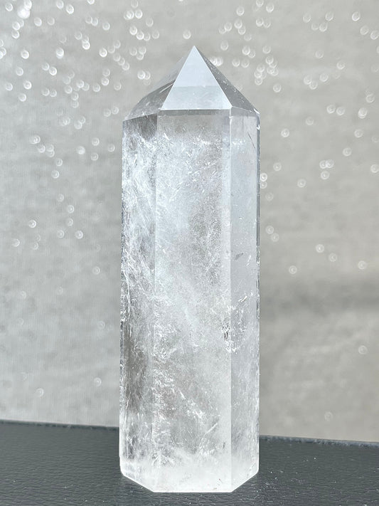 Bergkrystall klarkvarts tårn