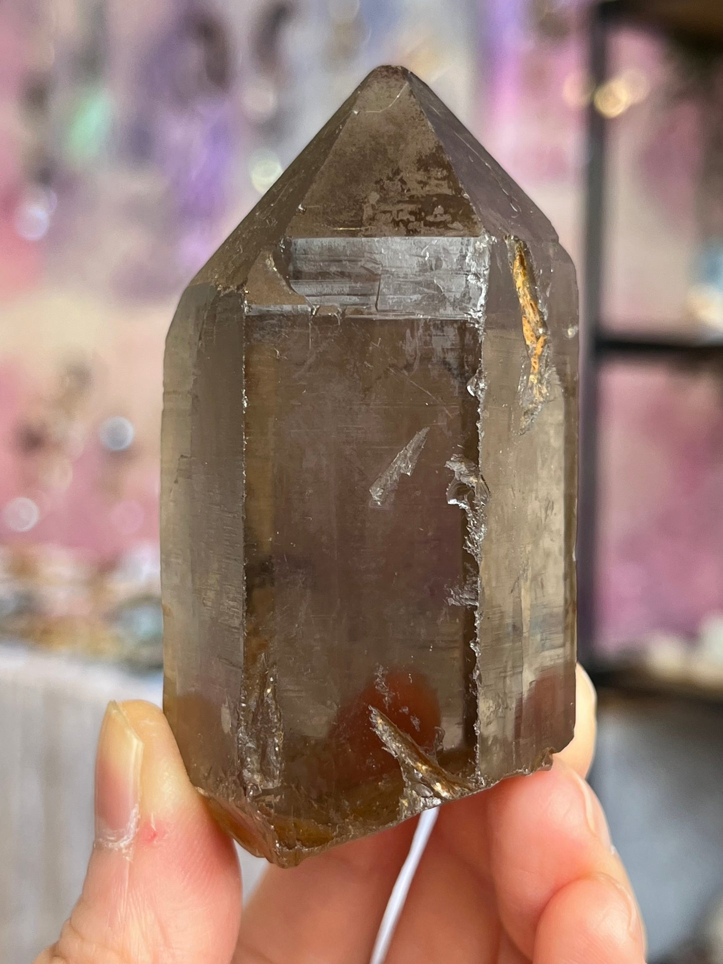 Natural Smoky Quartz Point