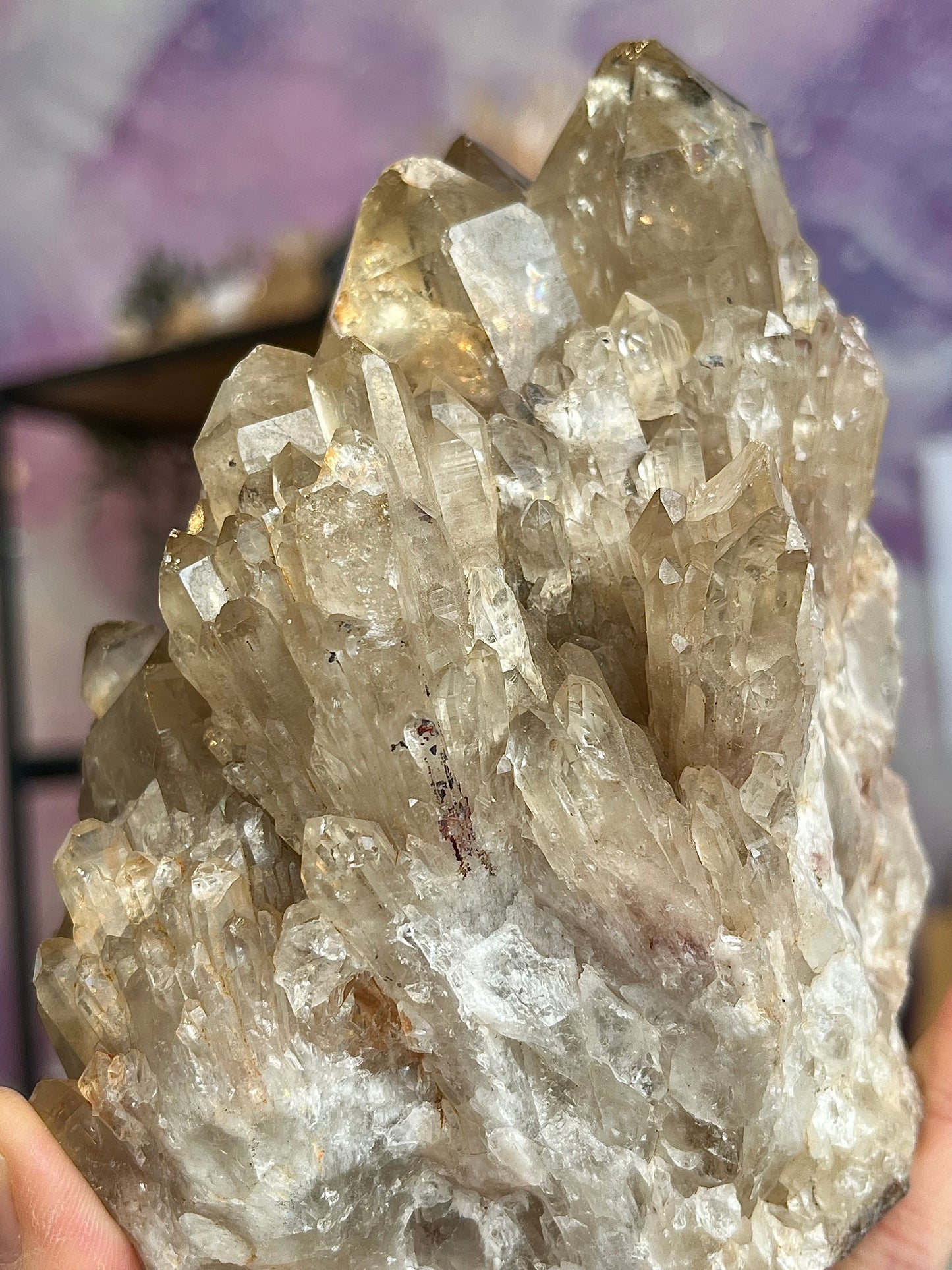 Naturlig citrin fra Kongo (Kundalini citrin) XL