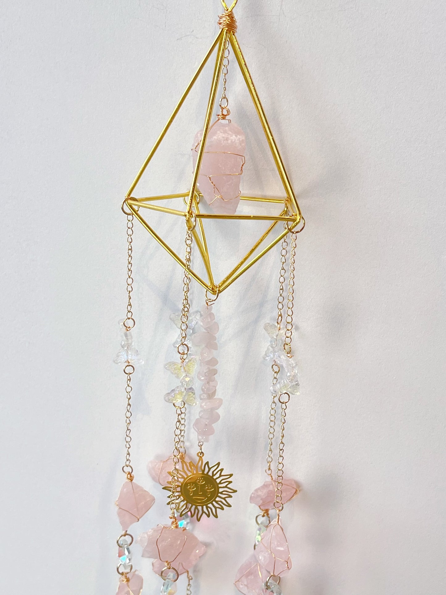 Krystall solfanger, Rosenkvarts