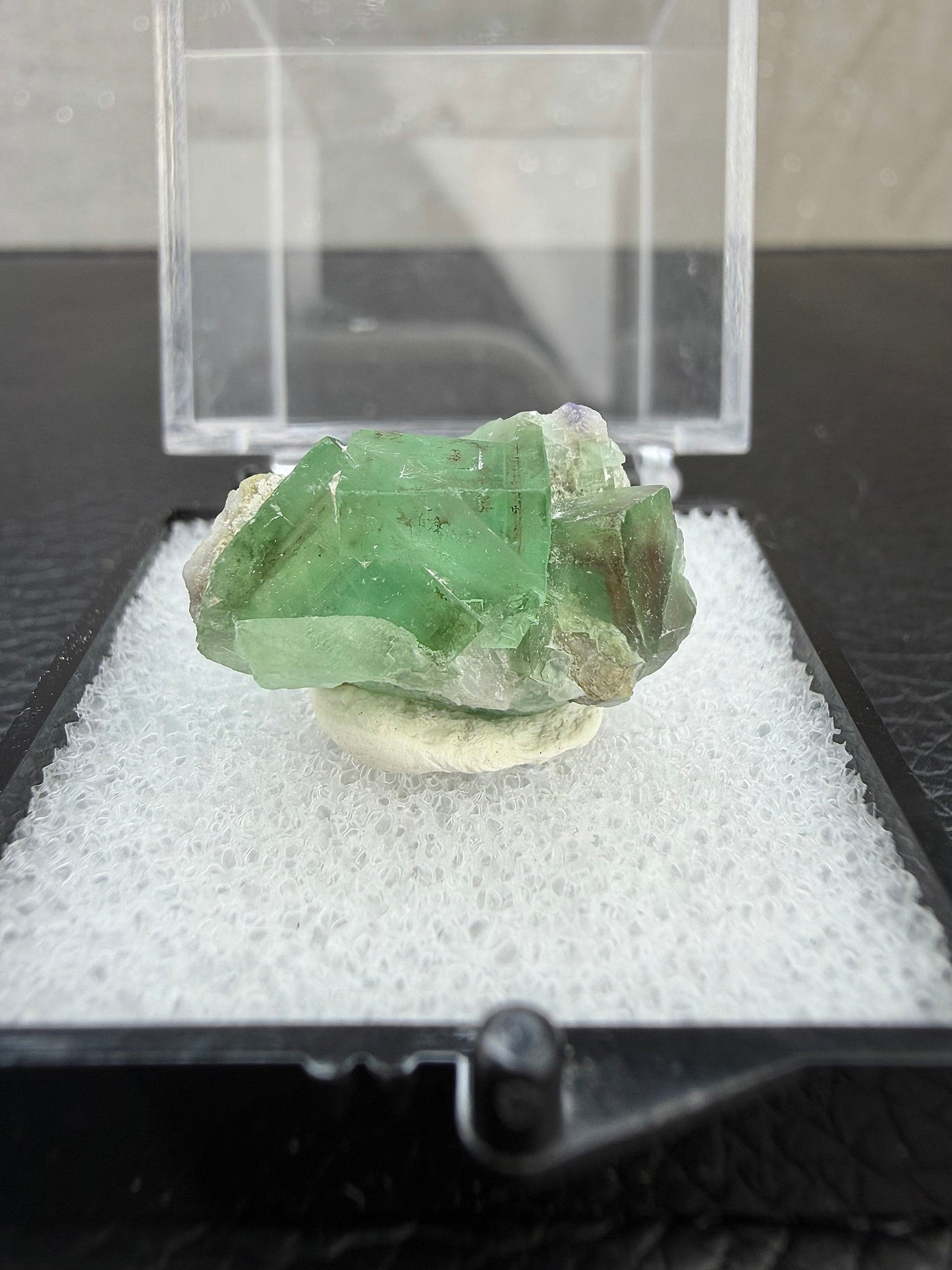 Fluorite with box