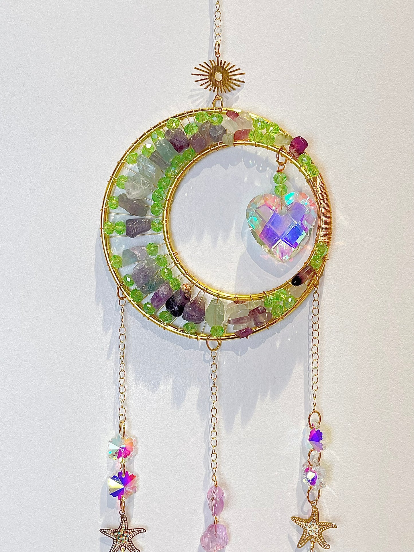 Krystall solfanger, Fluoritt