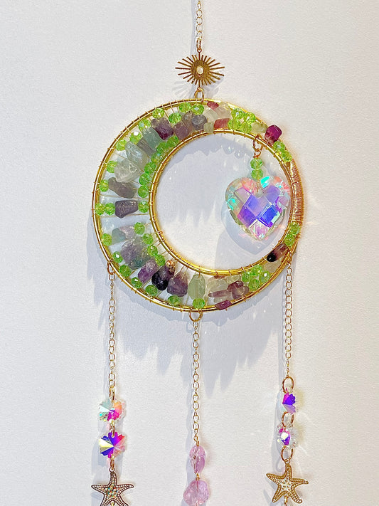 Krystall solfanger, Fluoritt