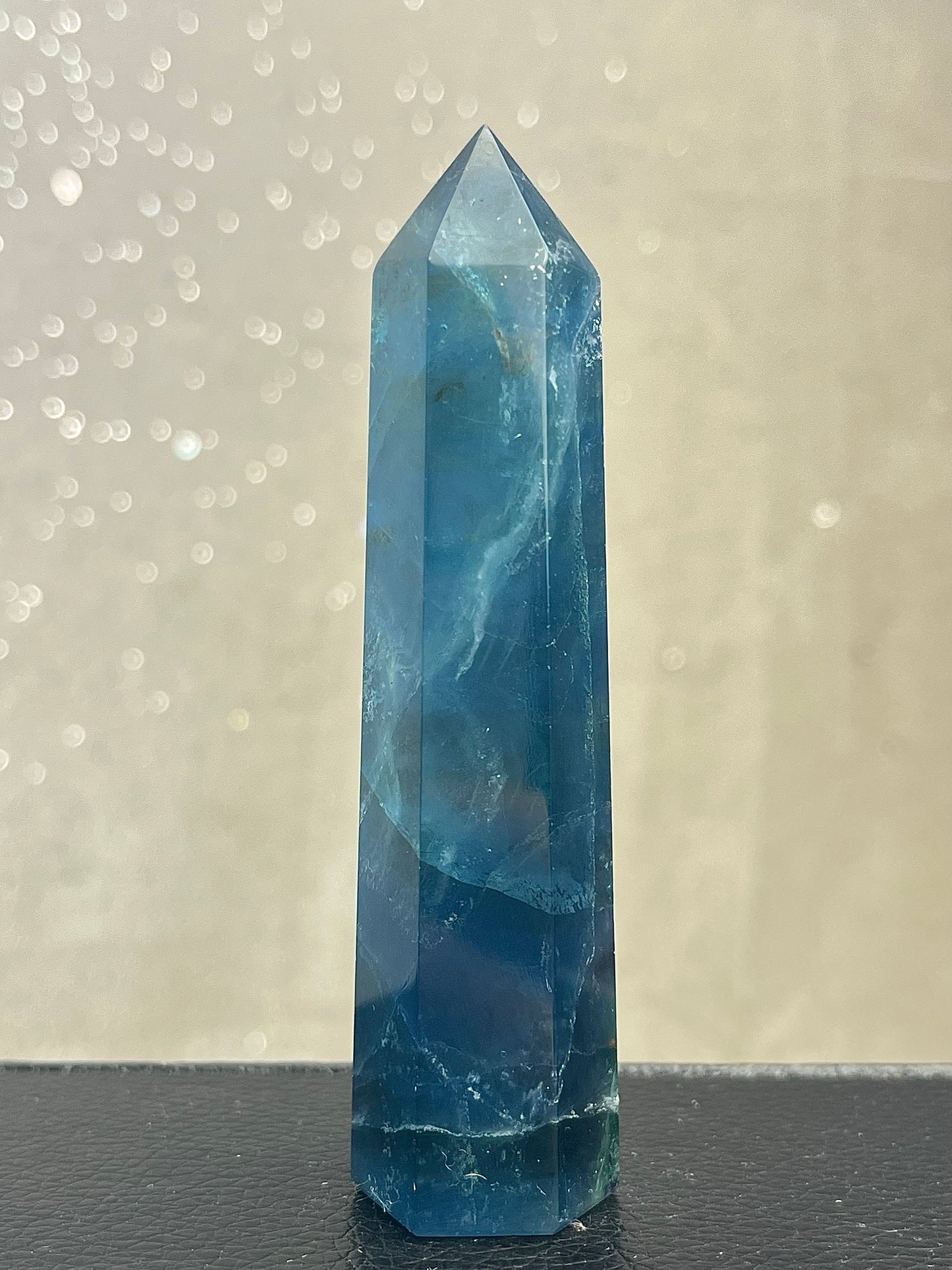 Blågrønn Fluoritt tårn