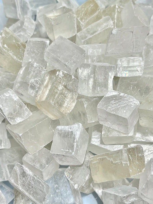 Hvit Kalsitt Rå 10-20mm