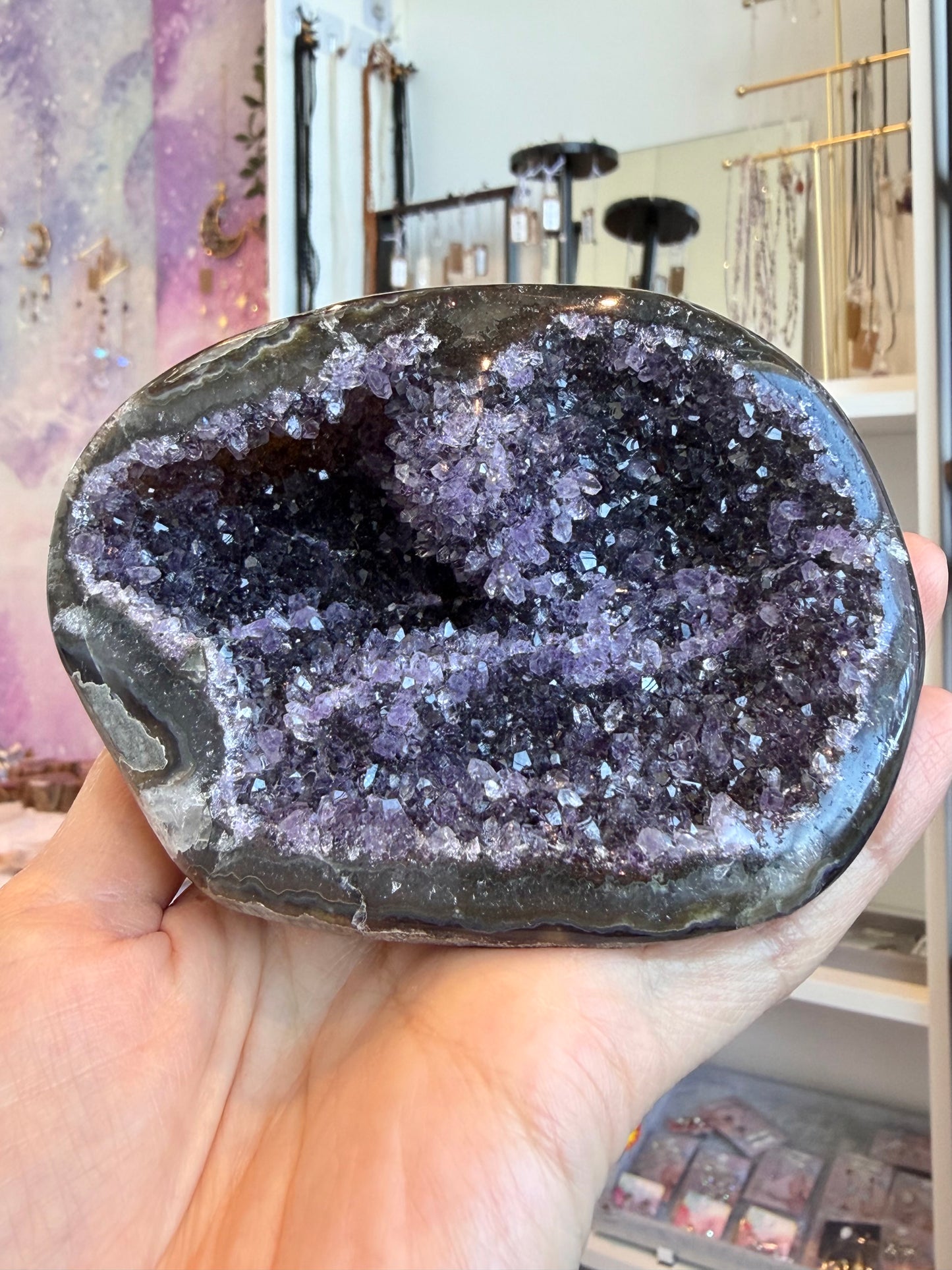 Ametyst geode