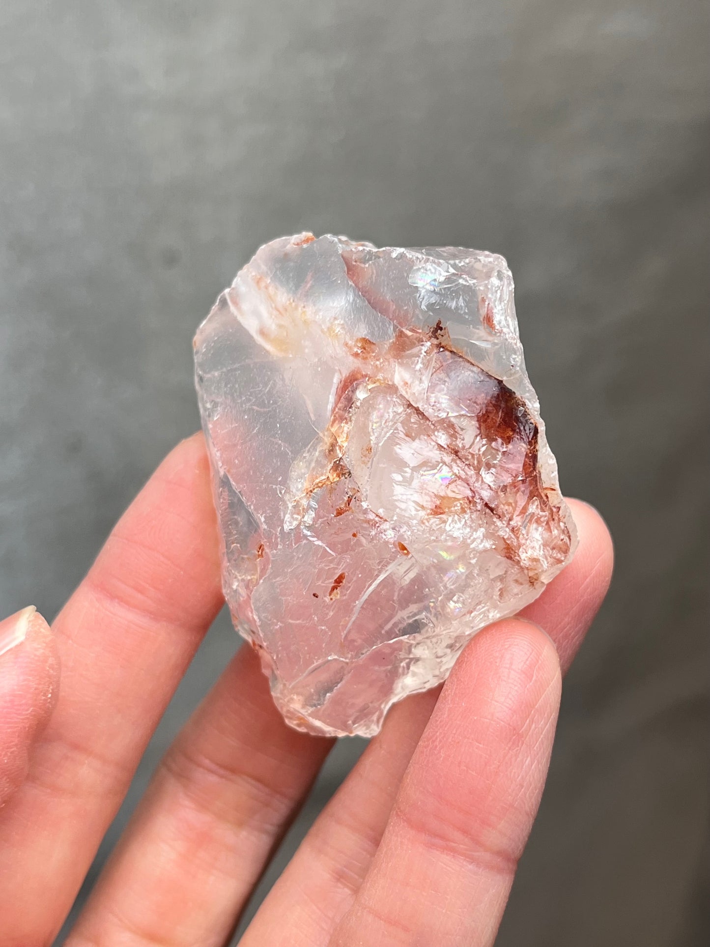 Flammekvarts Rå 50-70mm