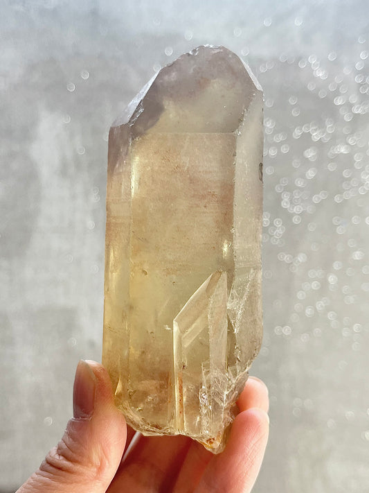 Naturlig citrin fra Zambia XL