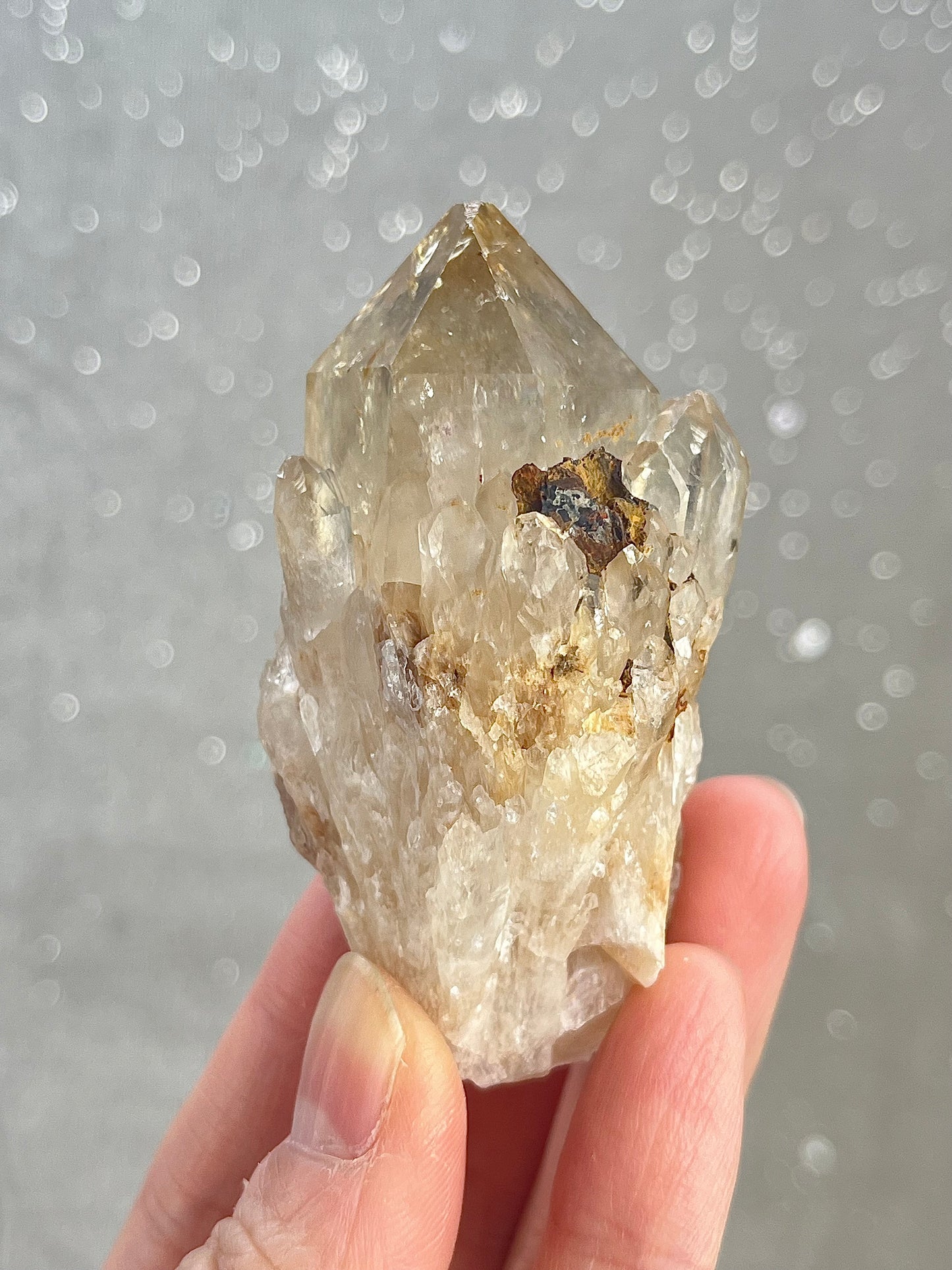 Naturlig citrin fra Kongo (Kundalini citrin)