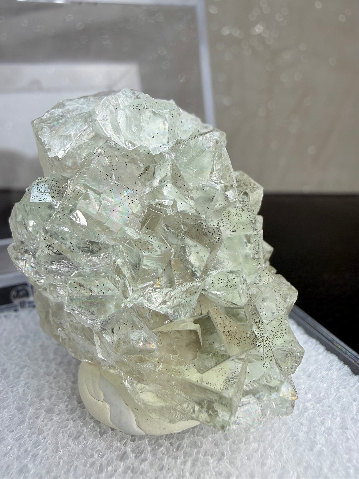 Fluorite with box