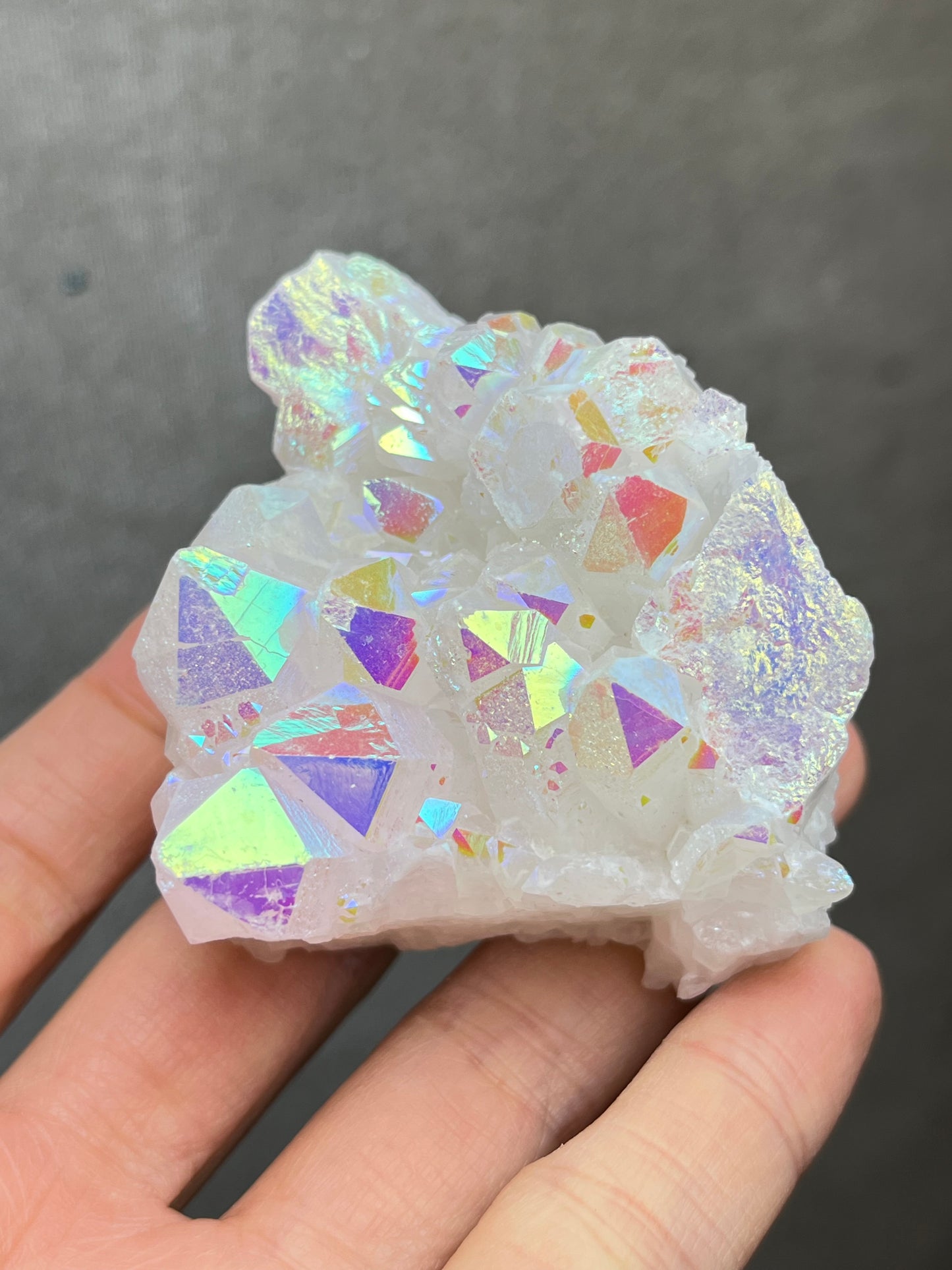 Aurakrystall Gruppe Regnbue