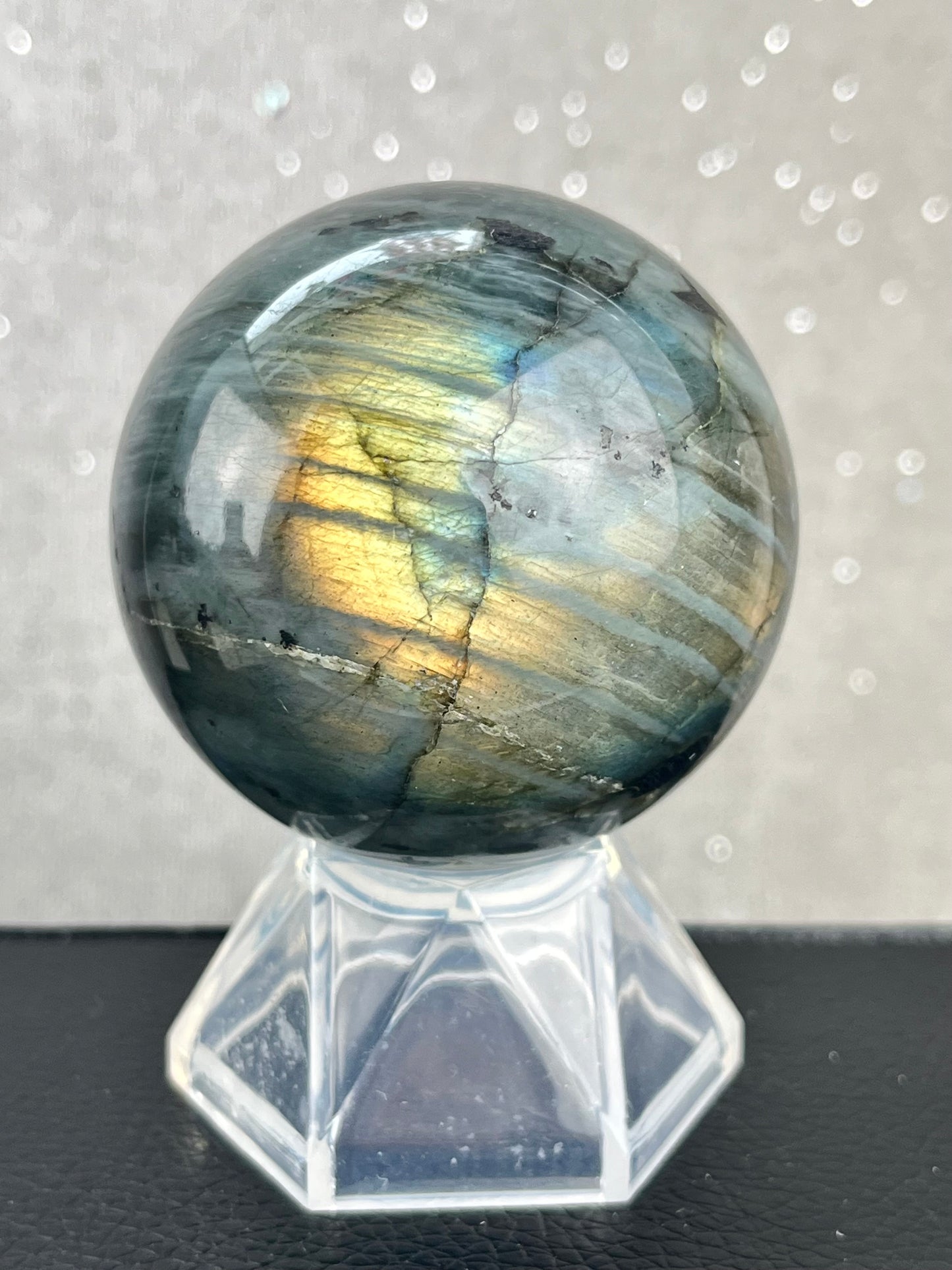 Labradorite sphere