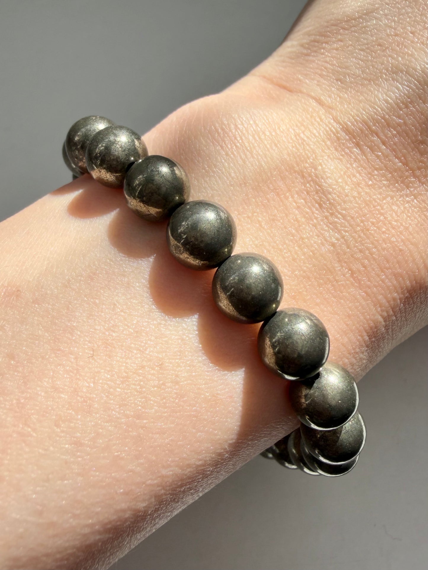 Pyritt armbånd 8mm+