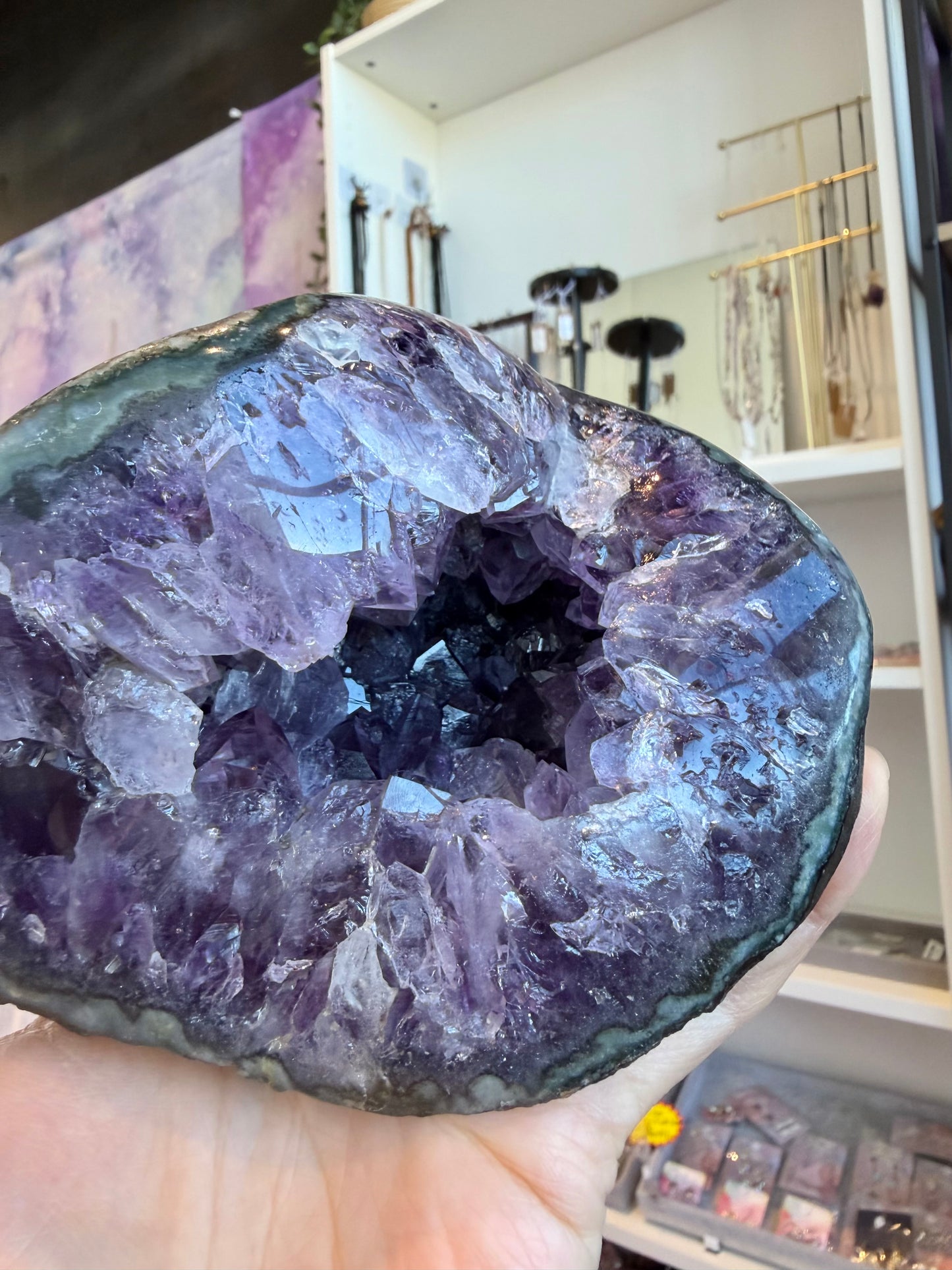 Ametyst geode XL, 15cm,1.4kg