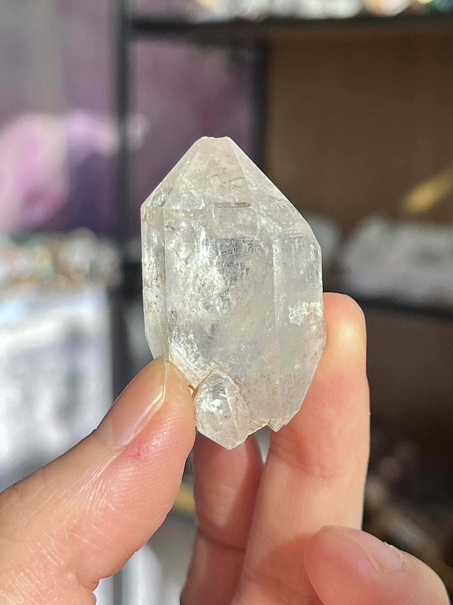 Bergkrystall fra Hashupi Mine (Hashupi-kvarts)