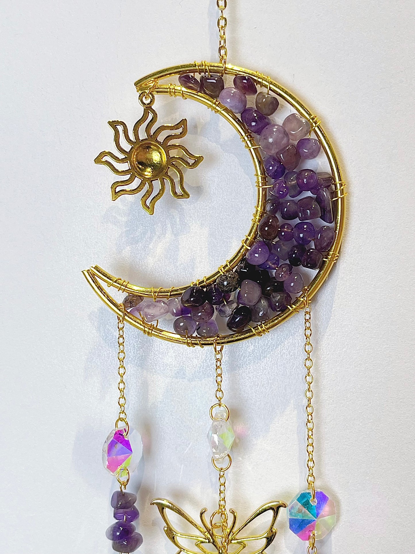 Krystall solfanger, Ametyst