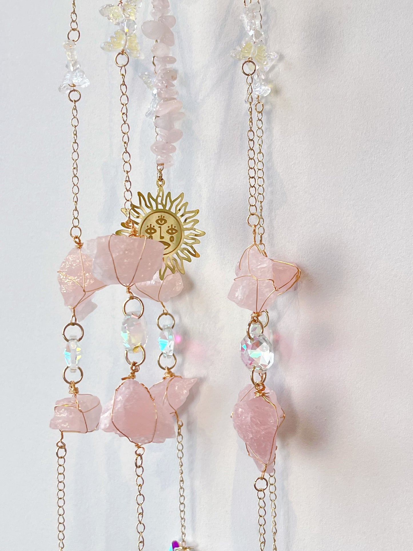 Krystall solfanger, Rosenkvarts