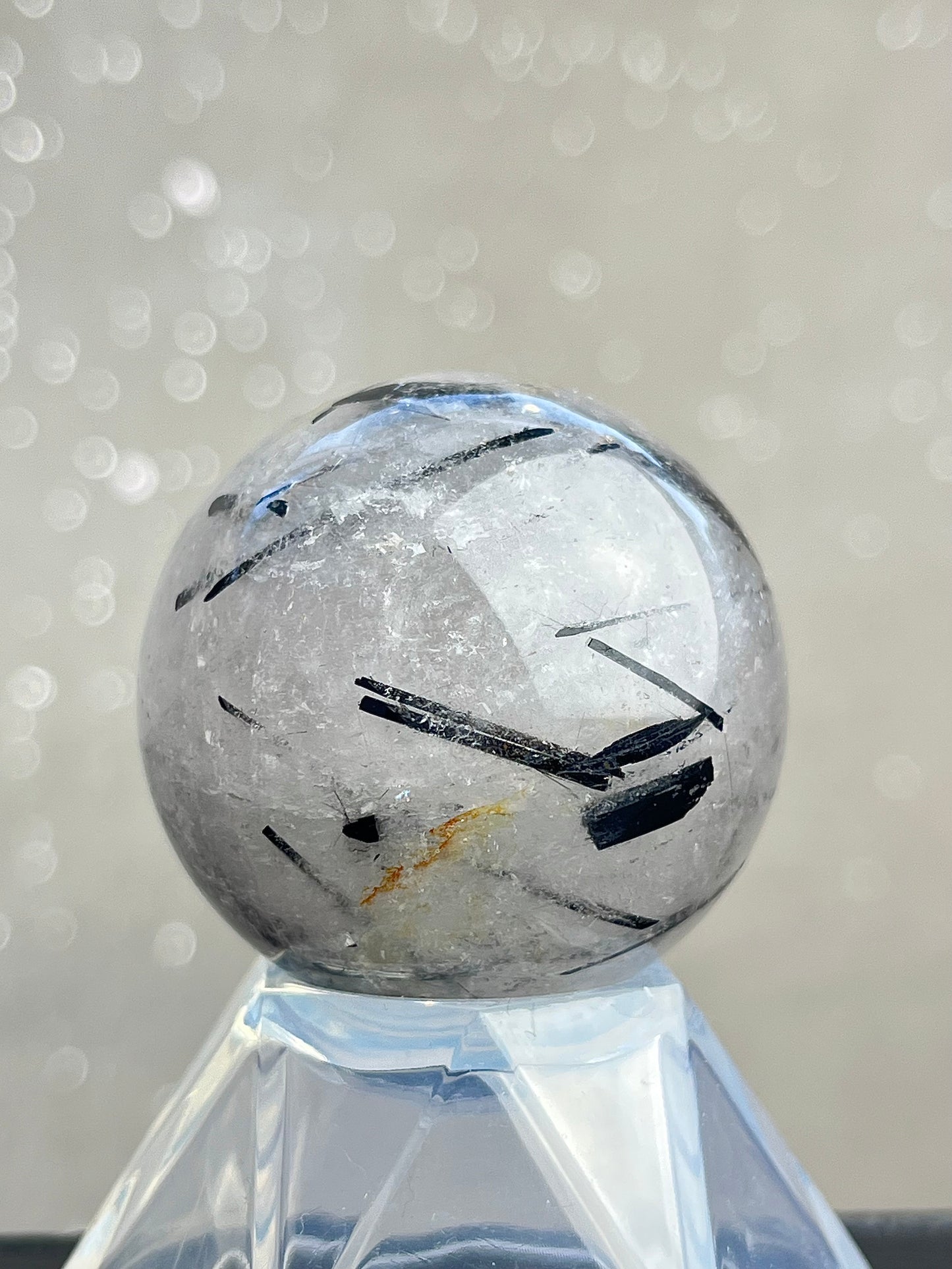 tourmaline-colored ball