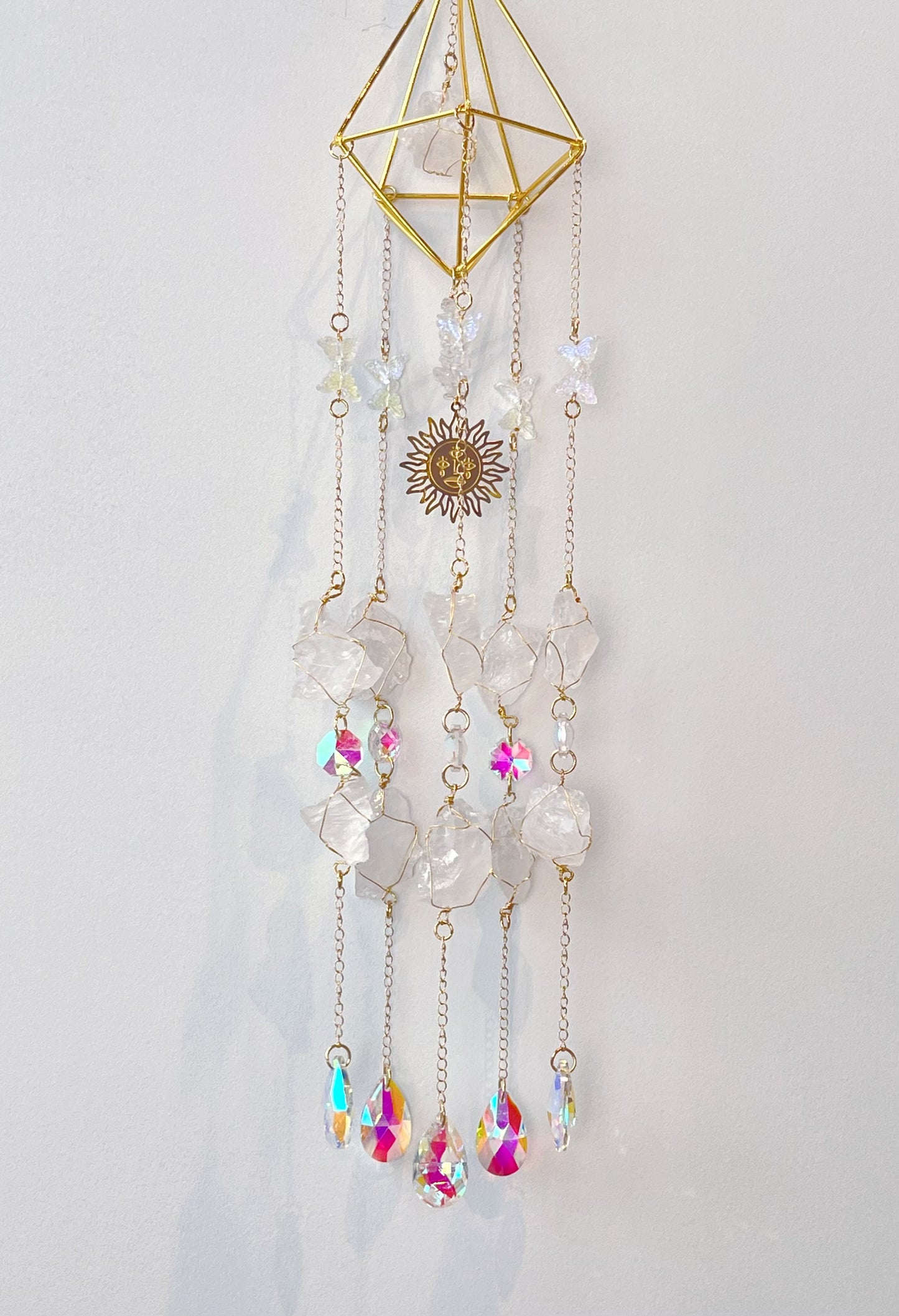 Krystall solfanger, Bergkrystall