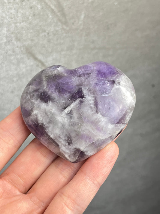 Bånd Ametyst Hjerte