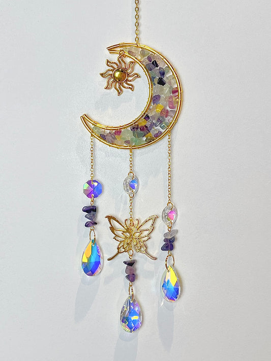 Krystall solfanger, Fluoritt