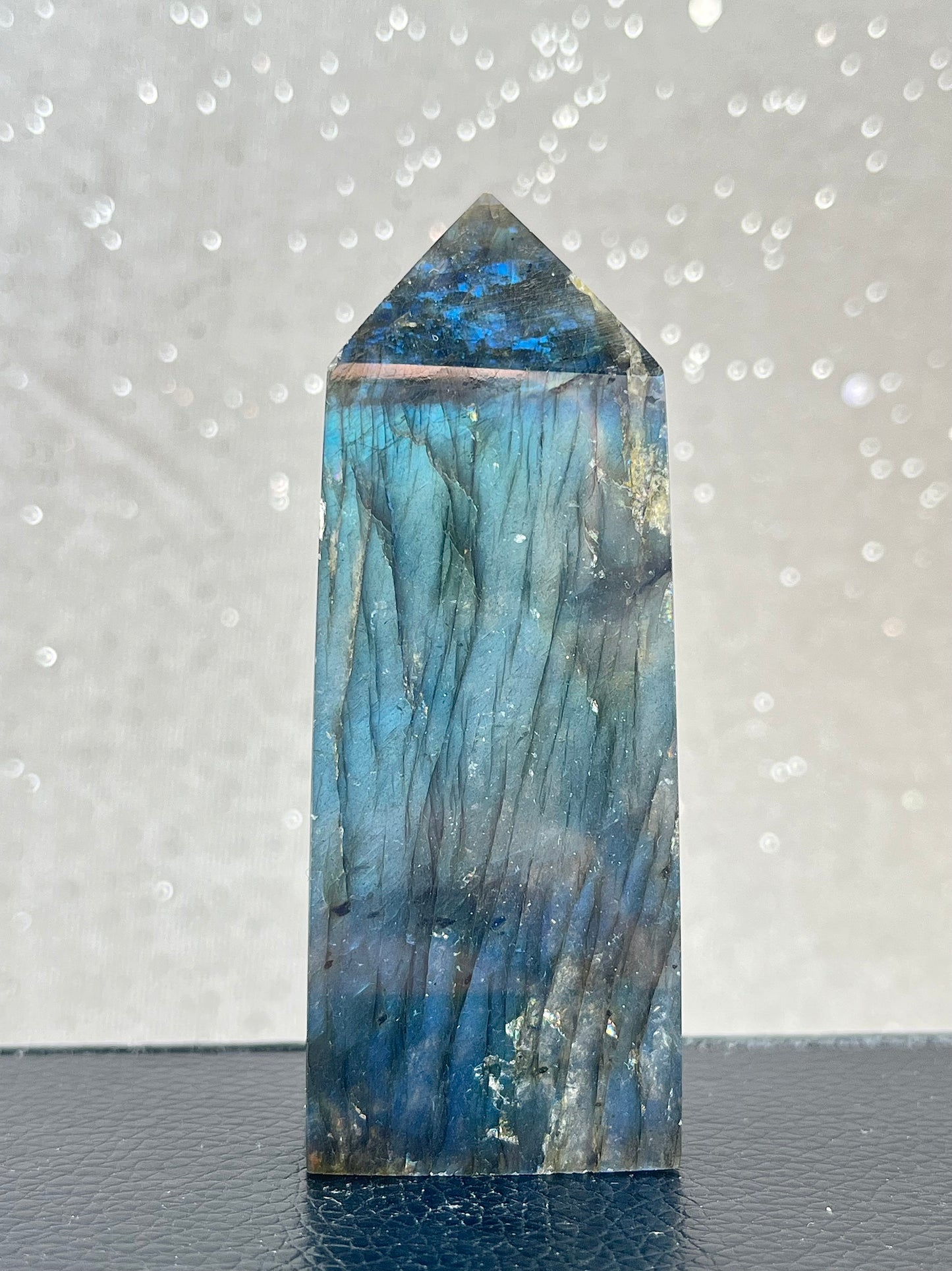 Labradorite tower