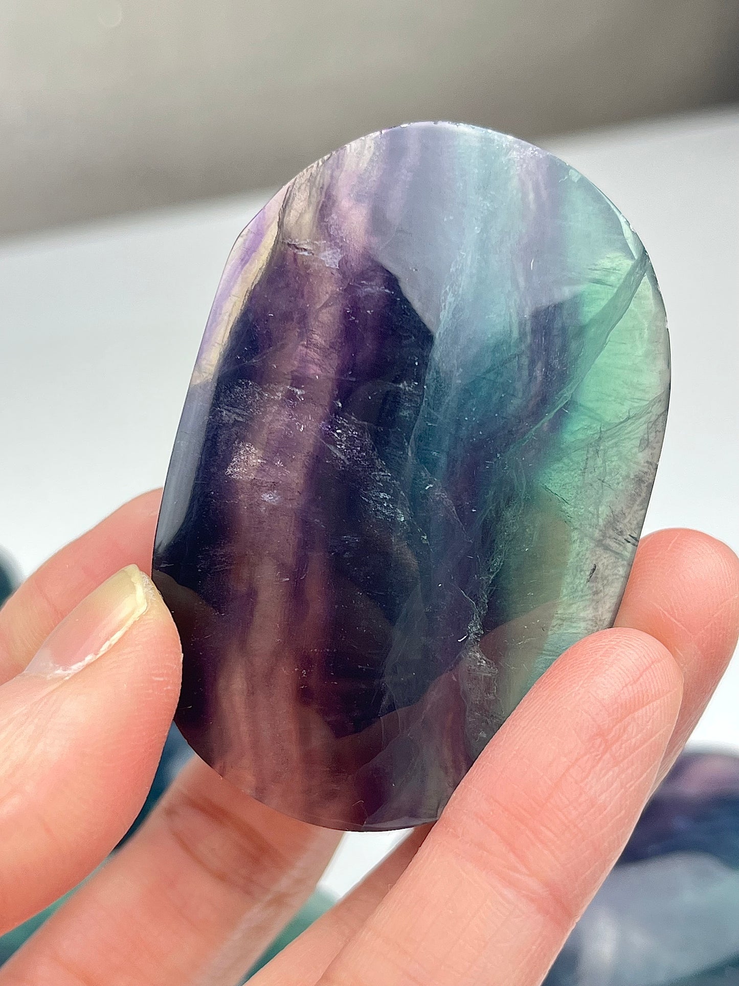 Fluoritt Håndstein