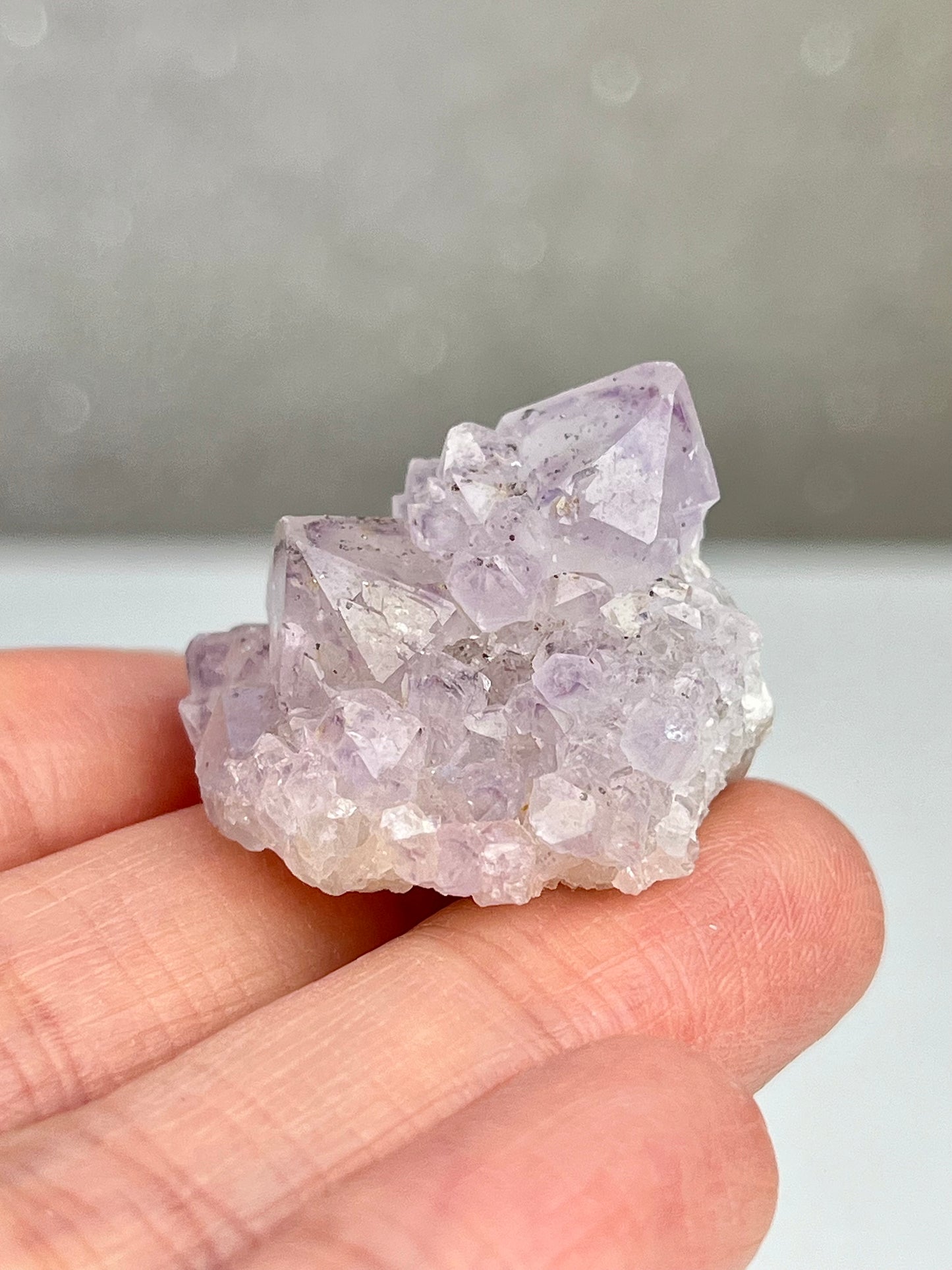 Ametyst kaktuskvarts (spirit quartz)