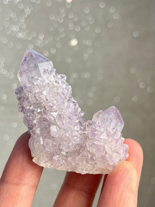 Ametyst kaktuskvarts (spirit quartz)