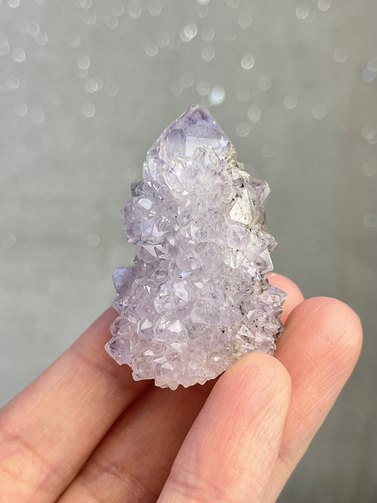 Ametyst kaktuskvarts (spirit quartz)