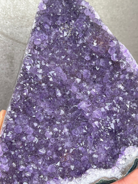 Ametyst geode XL 15.5cm, 1.1kg