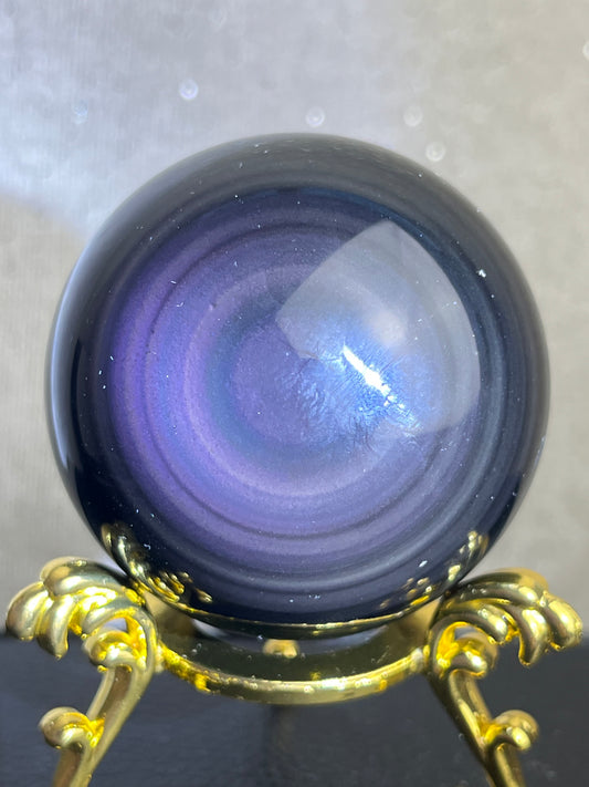 Regnbue obsidian kule , God kvalitet