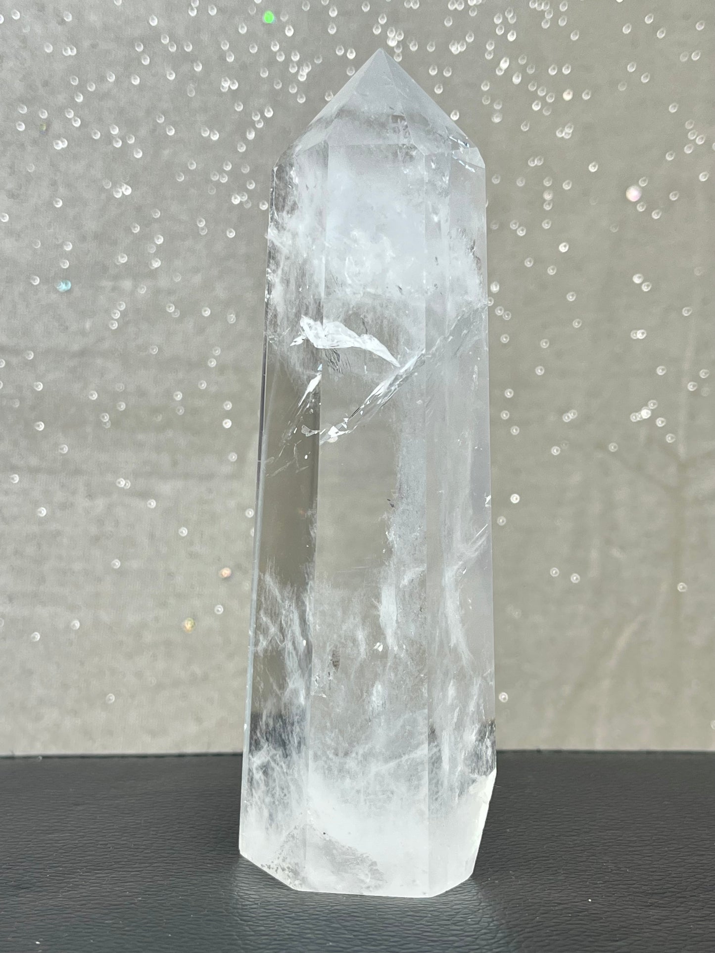 Clear Quartz Crystal Tower