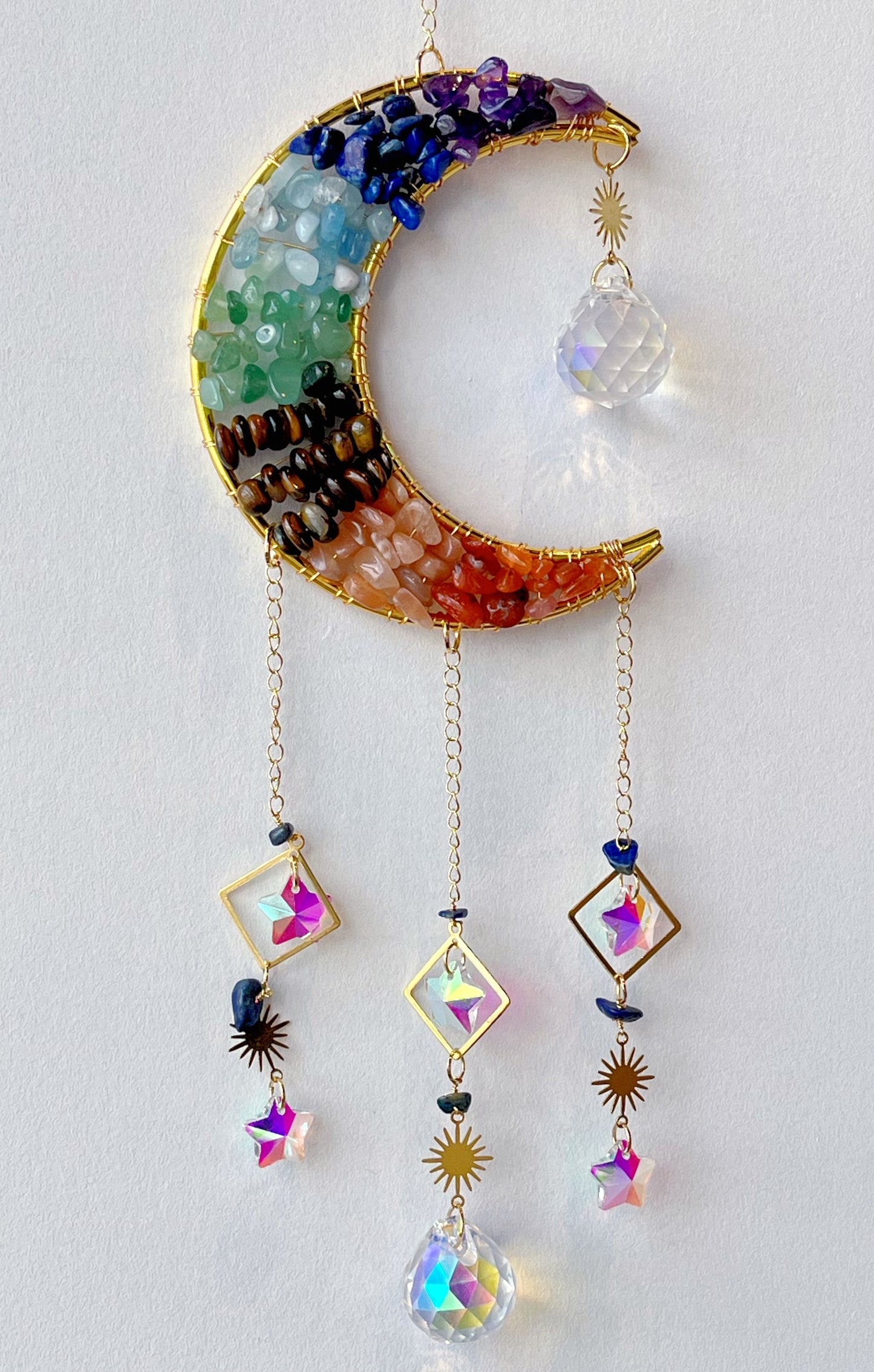 Krystall solfanger, Chakra