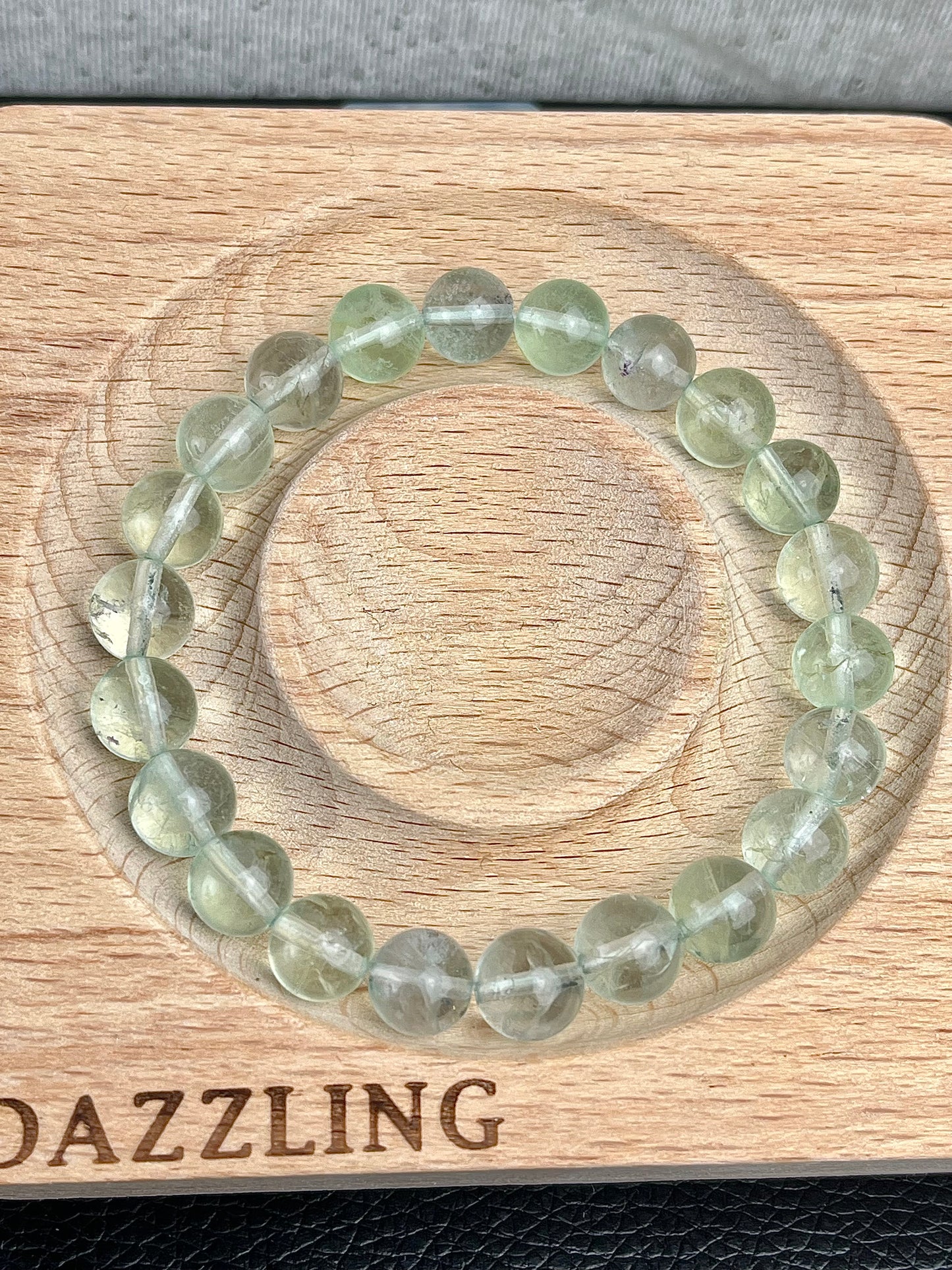 Fluoritt armbånd 8mm+